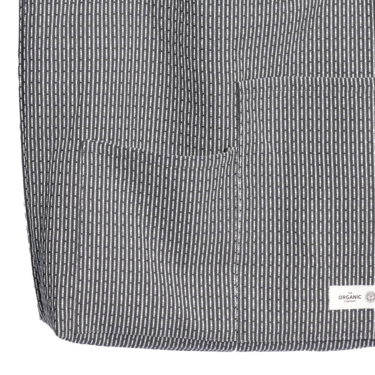 The Organic Company Piqué Kangaskassi 30x35 cm Evening Grey