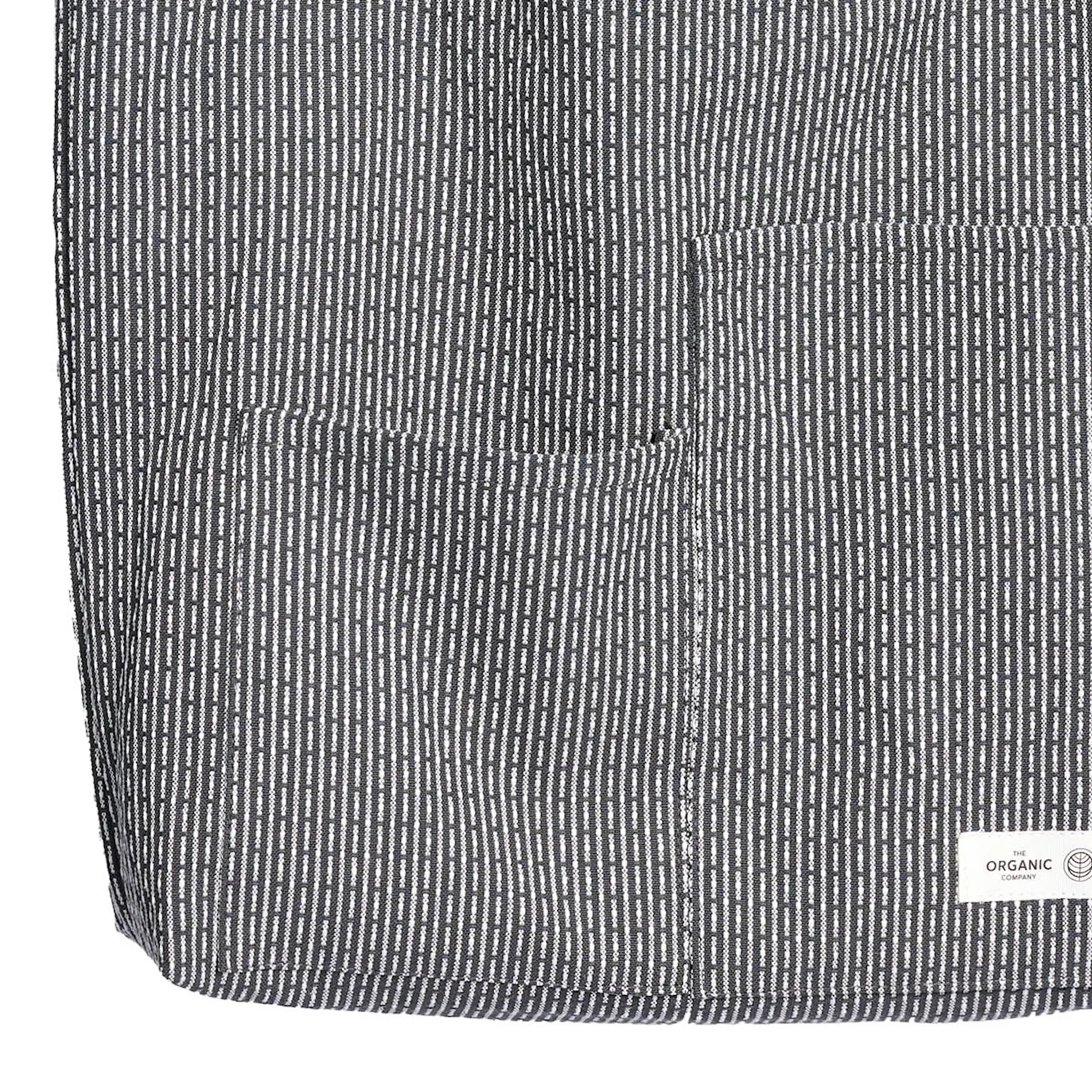 The Organic Company Piqué Kangaskassi 30x35 cm Evening Grey