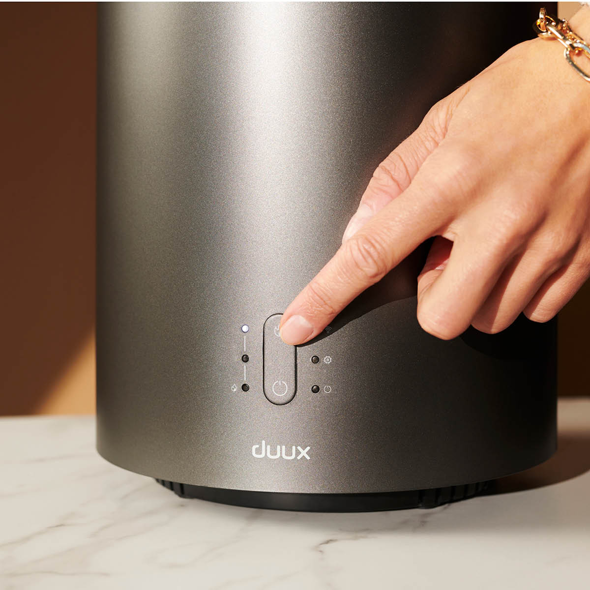 Duux Threesixty Smart 2 Lämpötuuletin 1800W Harmaa