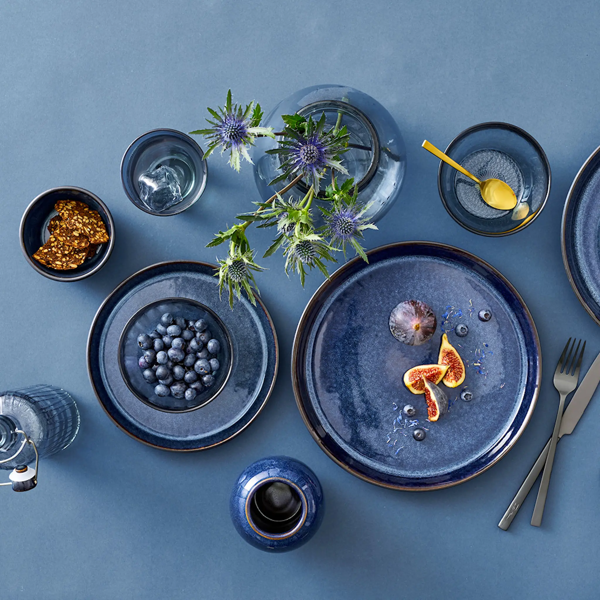 Bitz Lautanen Gastro 27 cm Musta/Tummansininen