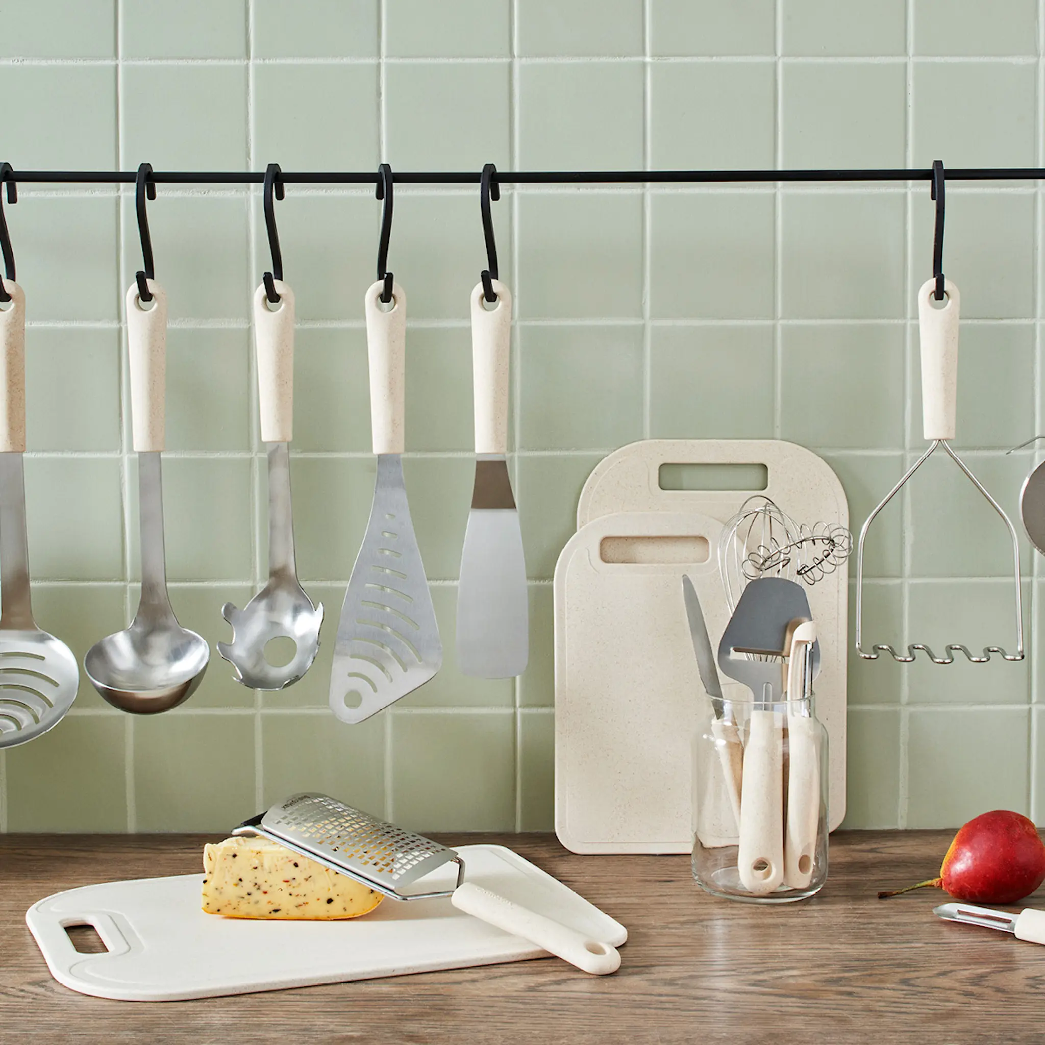 Gastromax BIO range skärbräda 35x25 cm linne