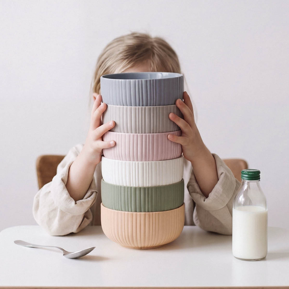 Knabstrup Keramik Verda kulho 13 cm pehmeä hiekka