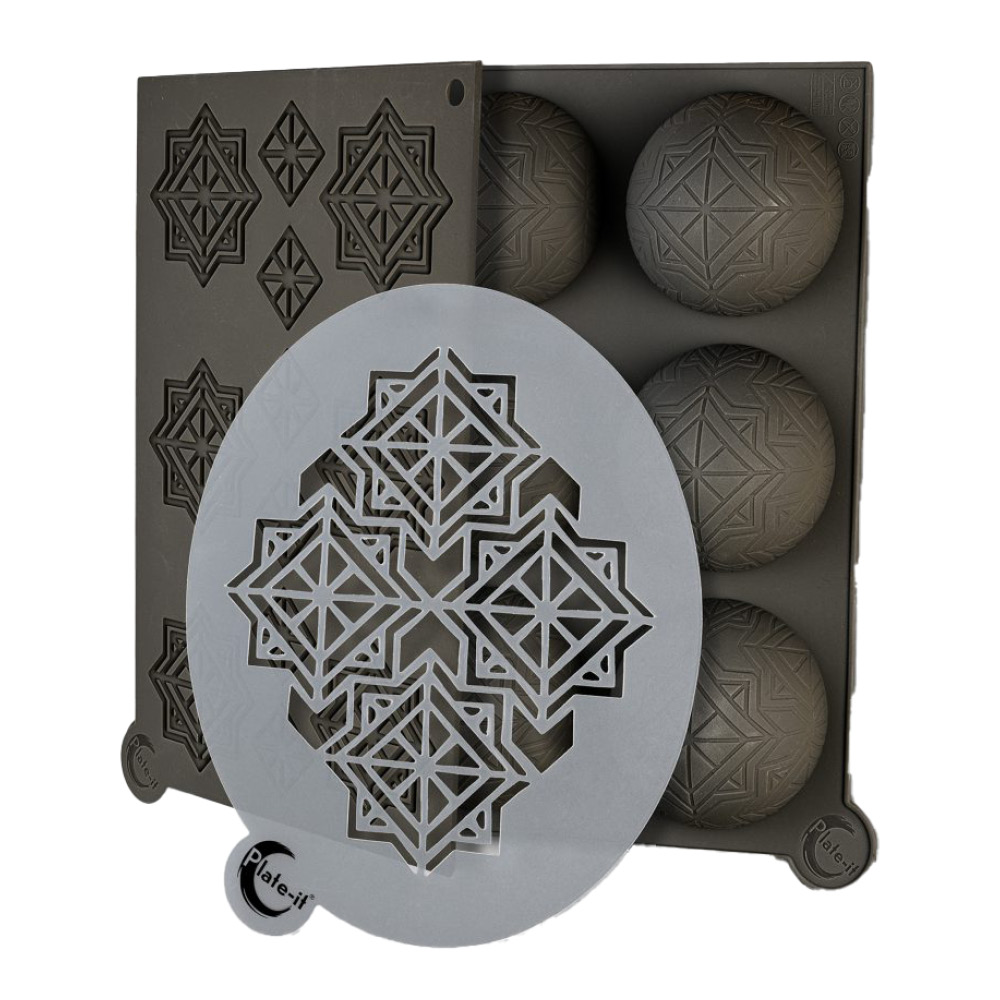 Plate It - Plate It Silikonimuotti 3 osaa Infinity