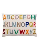 Lexi ABC kudde 60x40 cm natur/multi