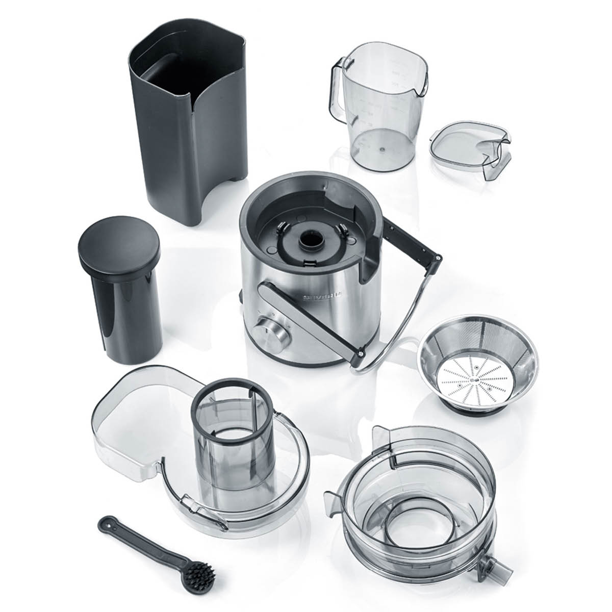 Severin Juicer ES3570 1,1 L 800W svart/silver