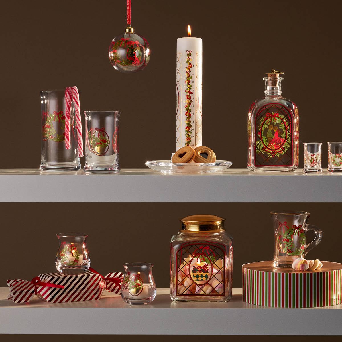 Holmegaard Årets julekule 2025 8 cm