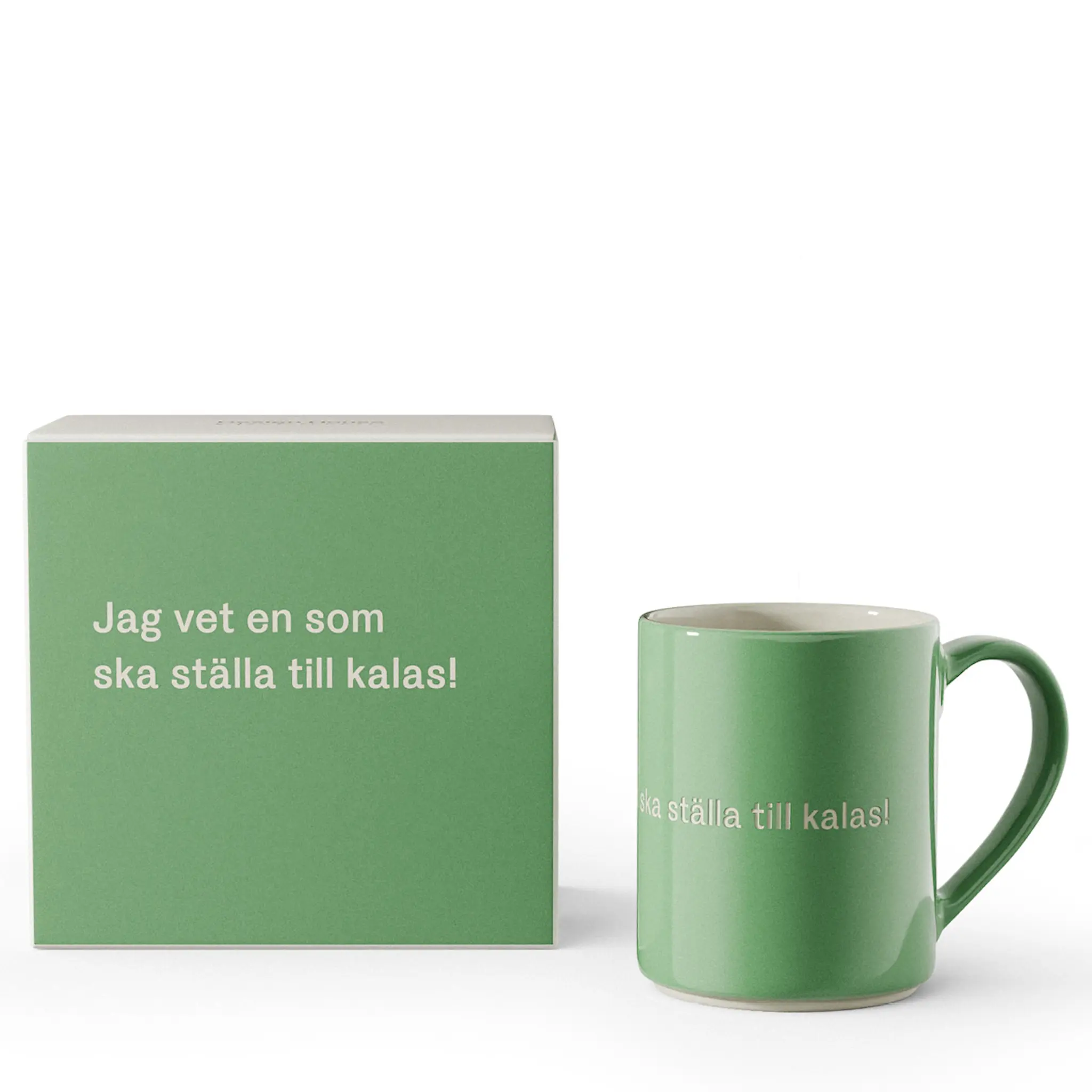 Design House Stockholm Astrid Lindgren Muki - Jag vet en som ska ställa till kalas! Vihreä