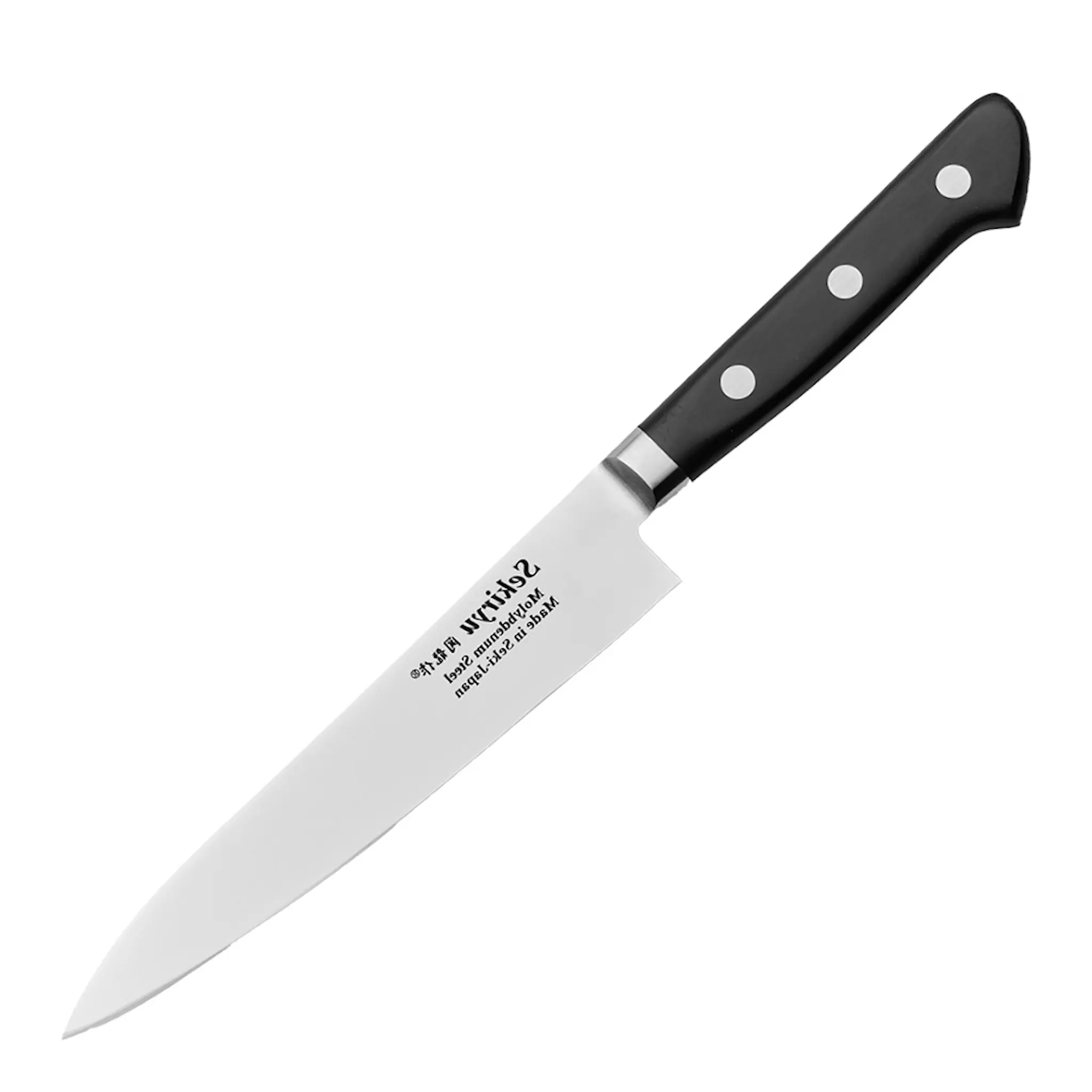 Sekiryu Master grönsakskniv 15 cm svart