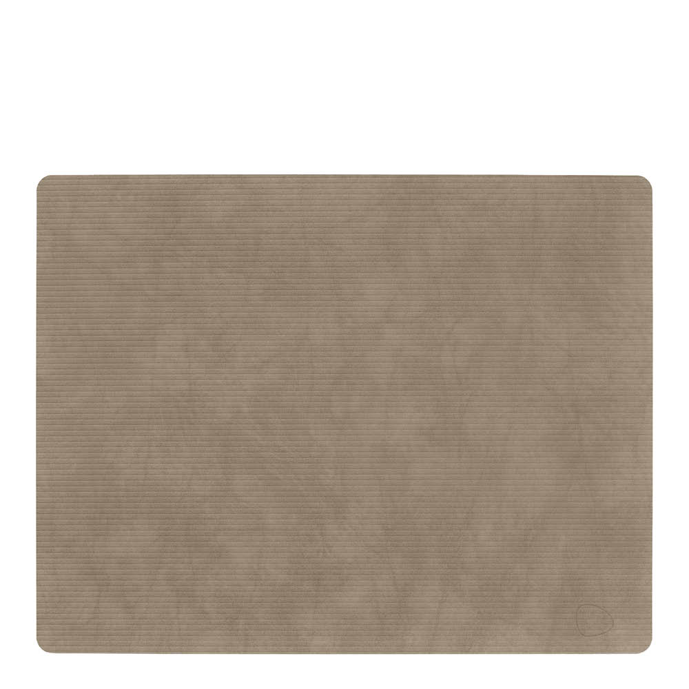 LIND DNA - Square Corduroy Pöytätabletti 35x45 cm Nomad Grey