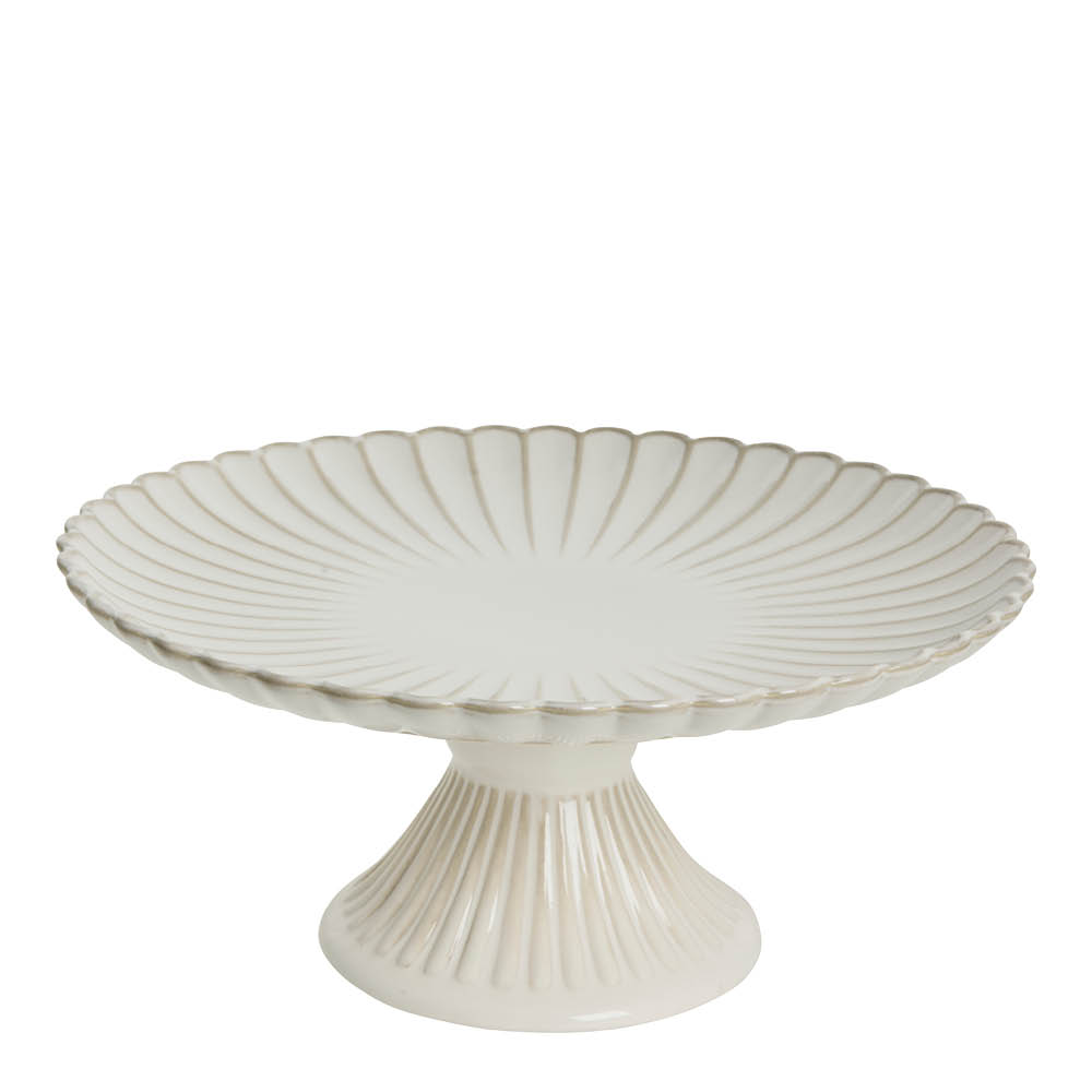 Lene Bjerre Camille kakefat 27 cm off white