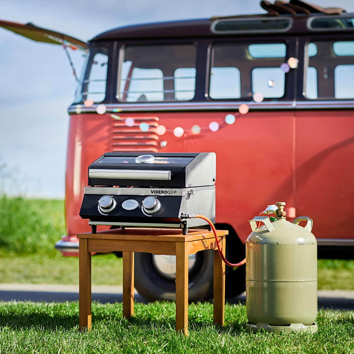 Rösle Videro gasolgrill G2-P 4400W svart