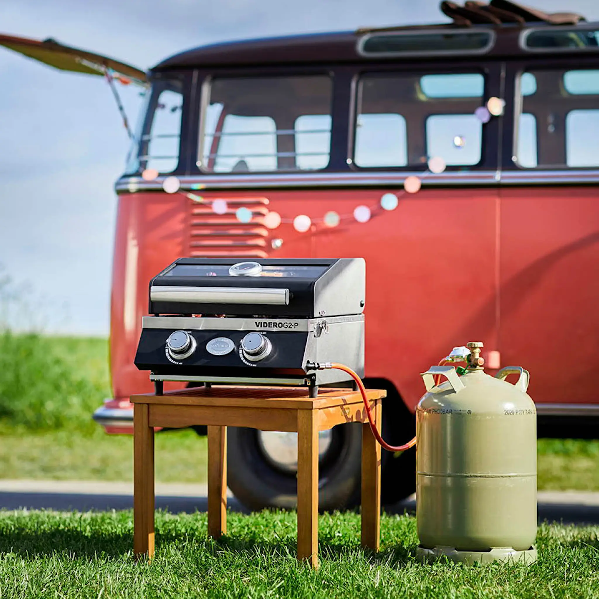 Rösle Videro gasolgrill G2-P 4400W svart