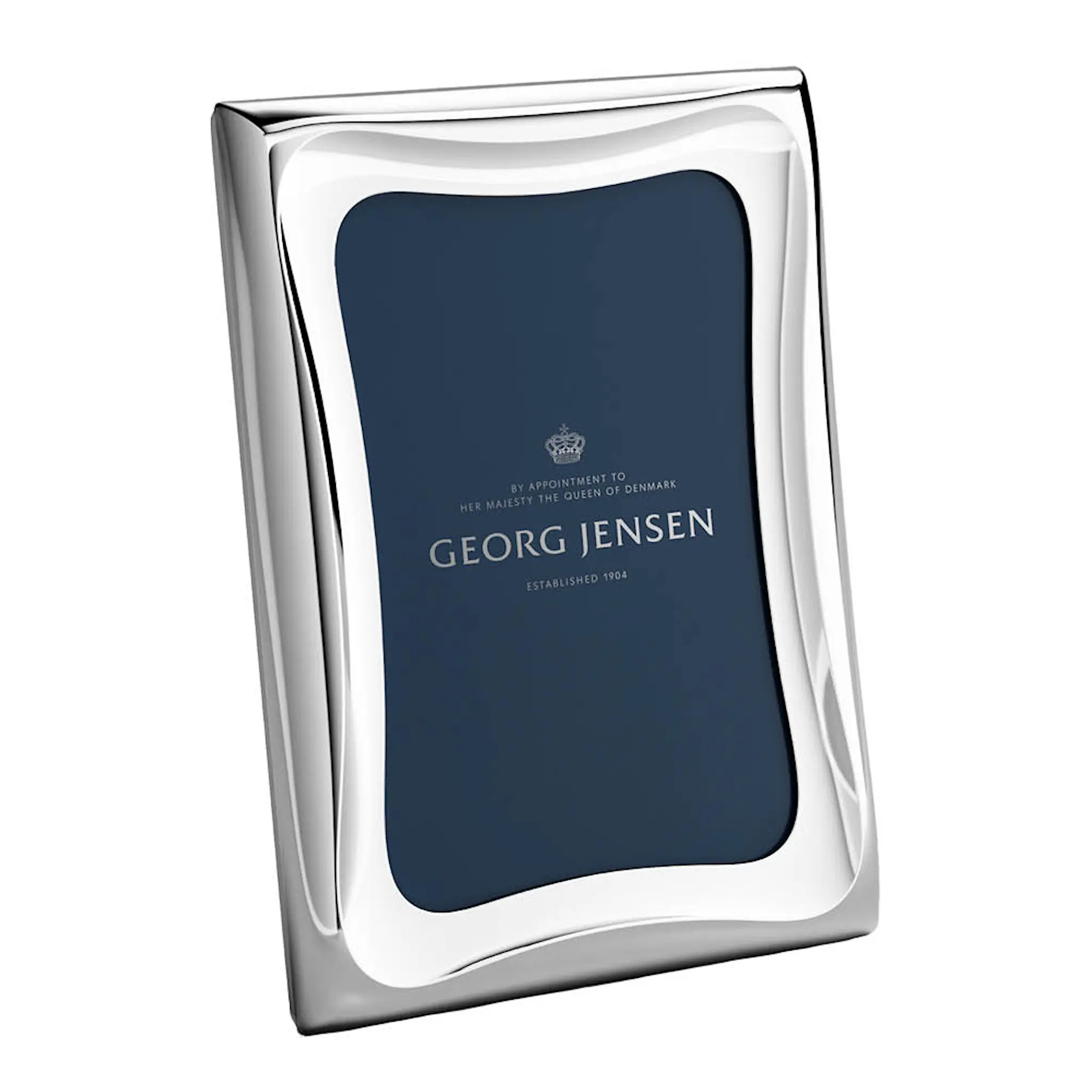 Georg Jensen Cobra fotoram 10x15 cm stål