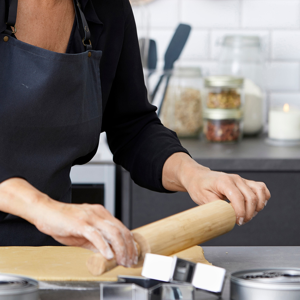 Blomsterberg Kavel 53 cm bambu