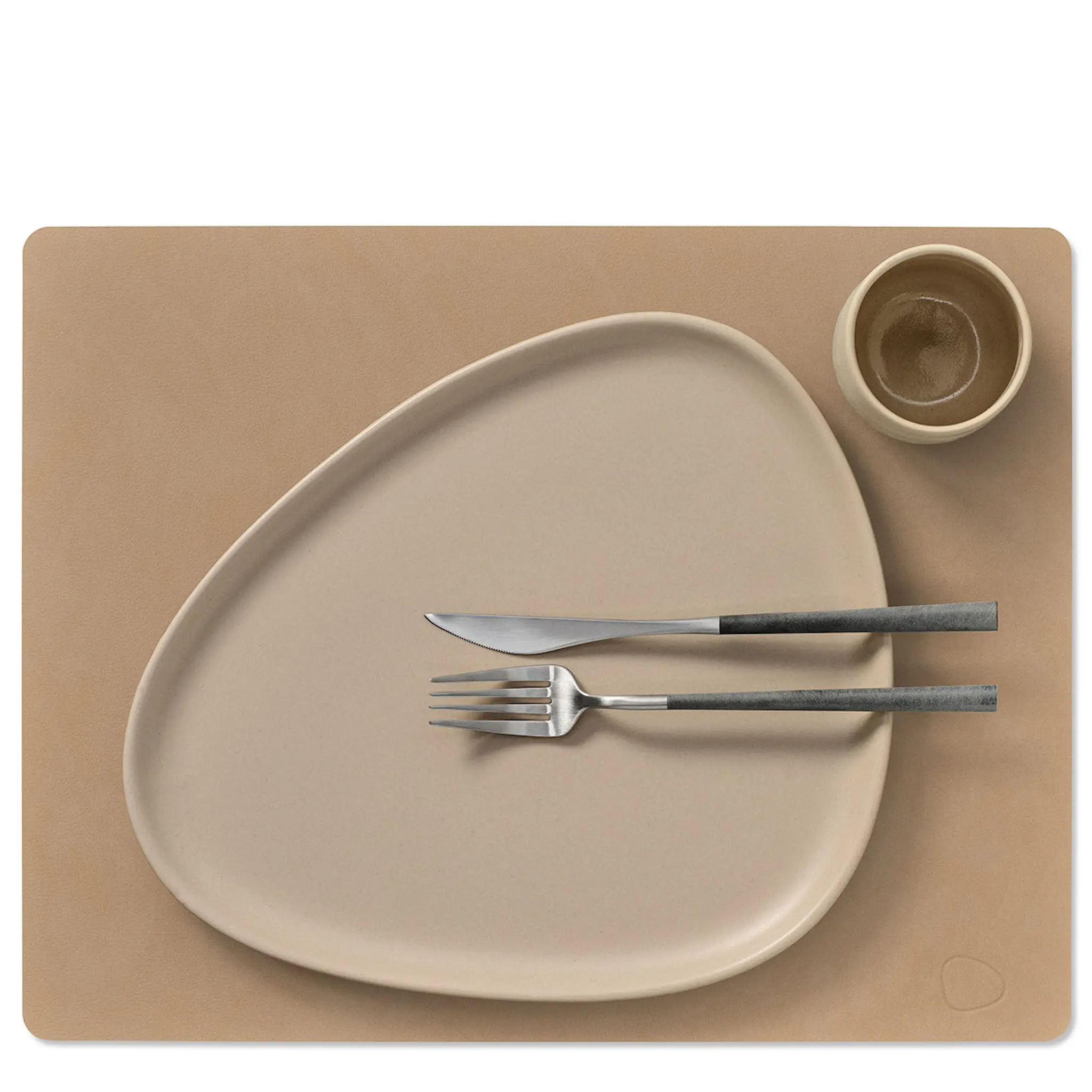 LIND DNA Nupo Square Bordstablett 35x45 cm Nougat