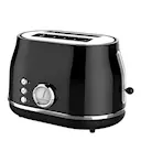 Brödrost Premium Retro Svart