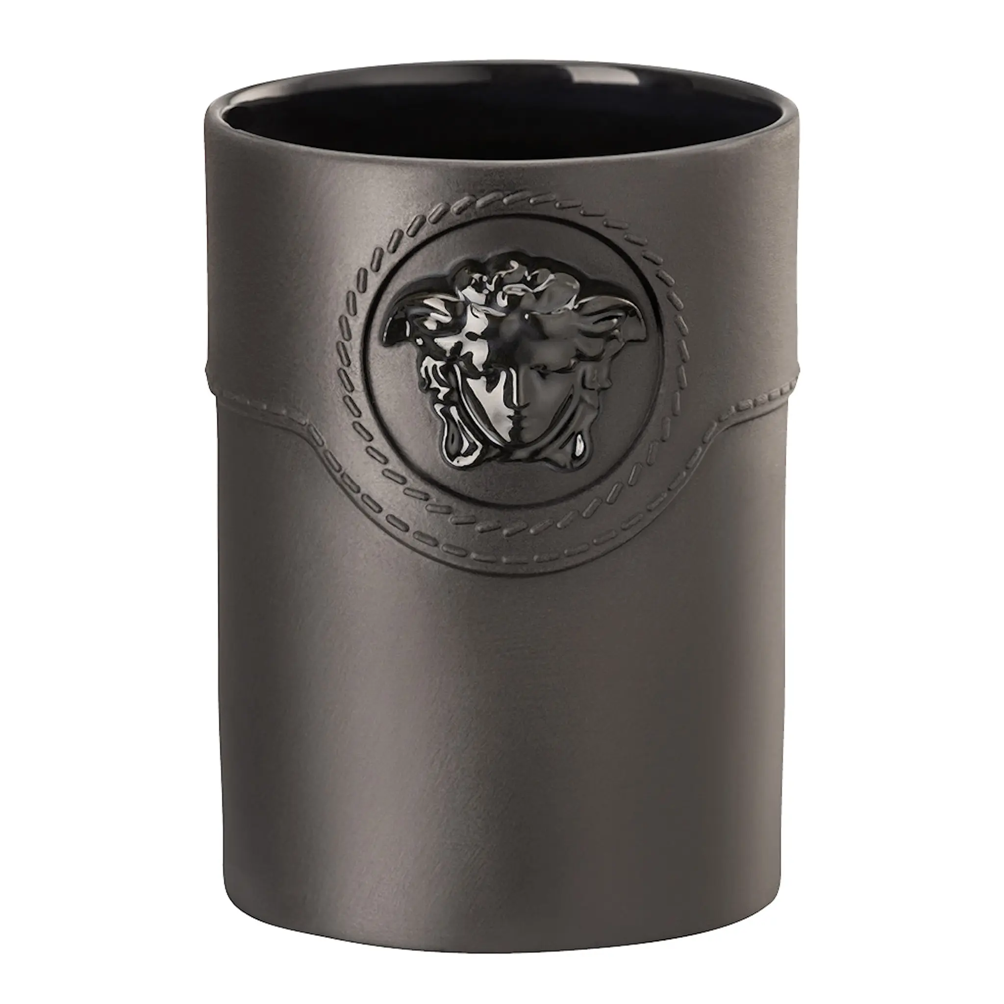 Versace La Medusa Mini vas 10 cm svart