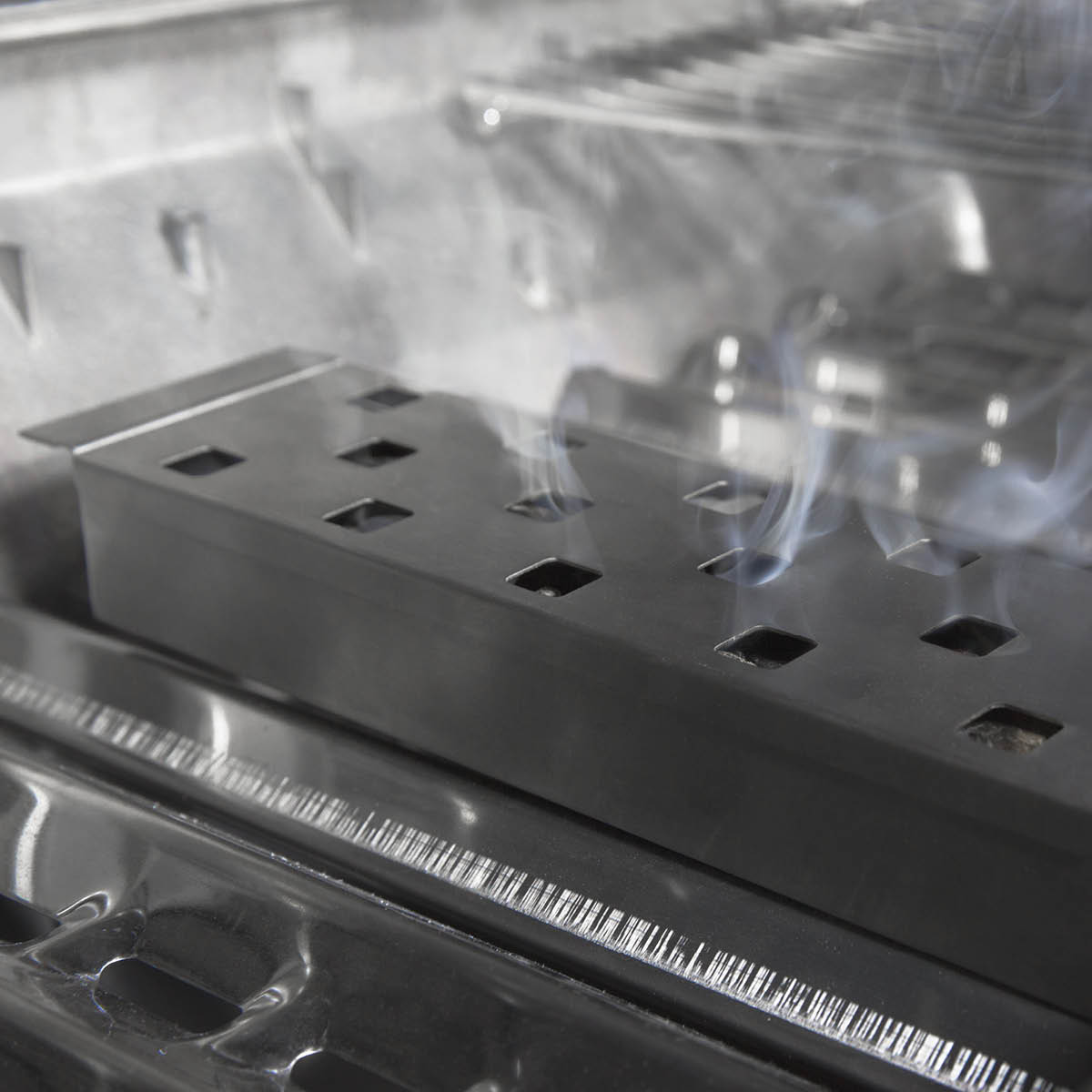 Broil King Röklåda 9x33 cm rostfritt stål