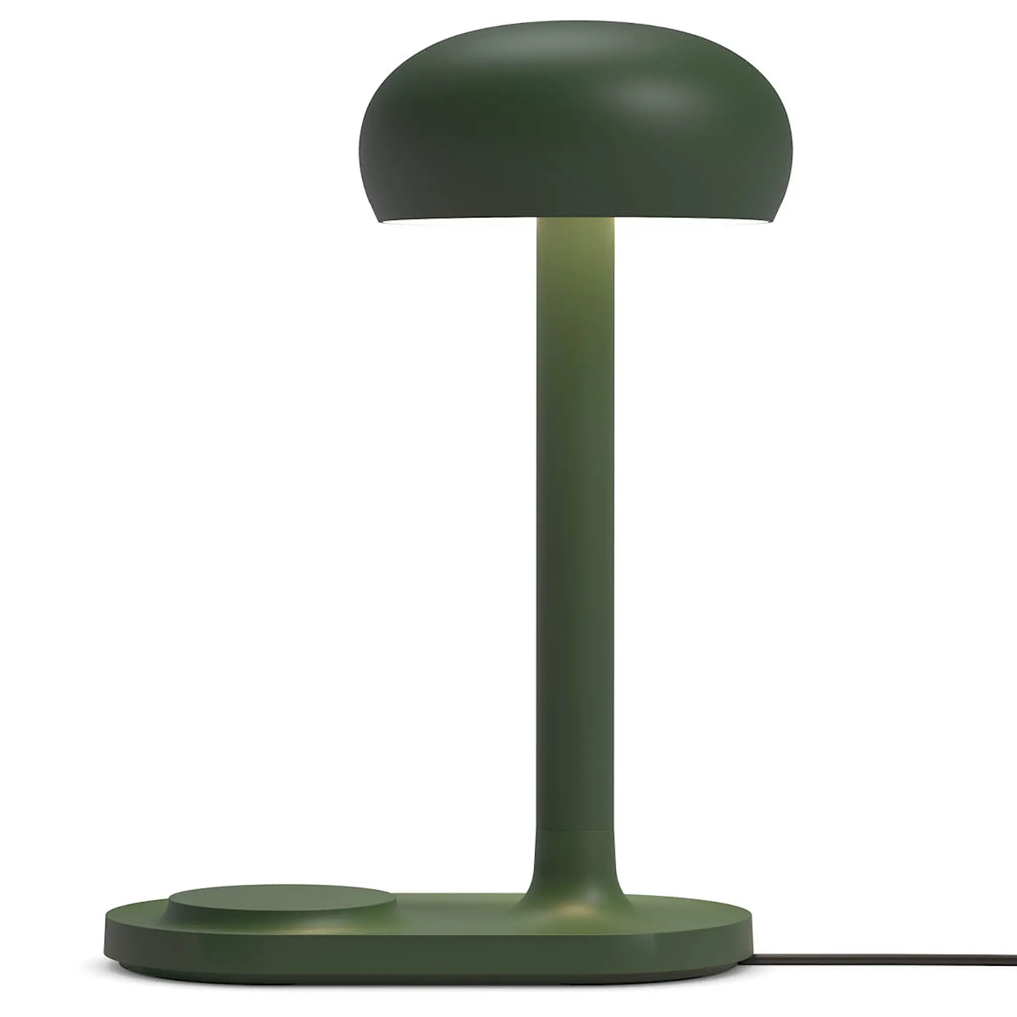 Eva Solo Emendo lampa med trådlös Qi-laddare 29 cm emerald