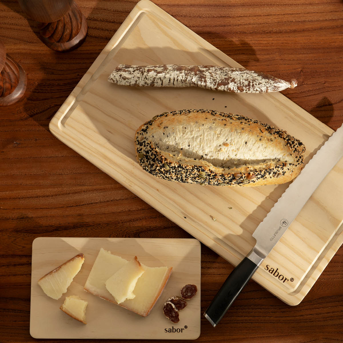 Sabor Trevig skärbräda 24,5x14,5 cm accoya