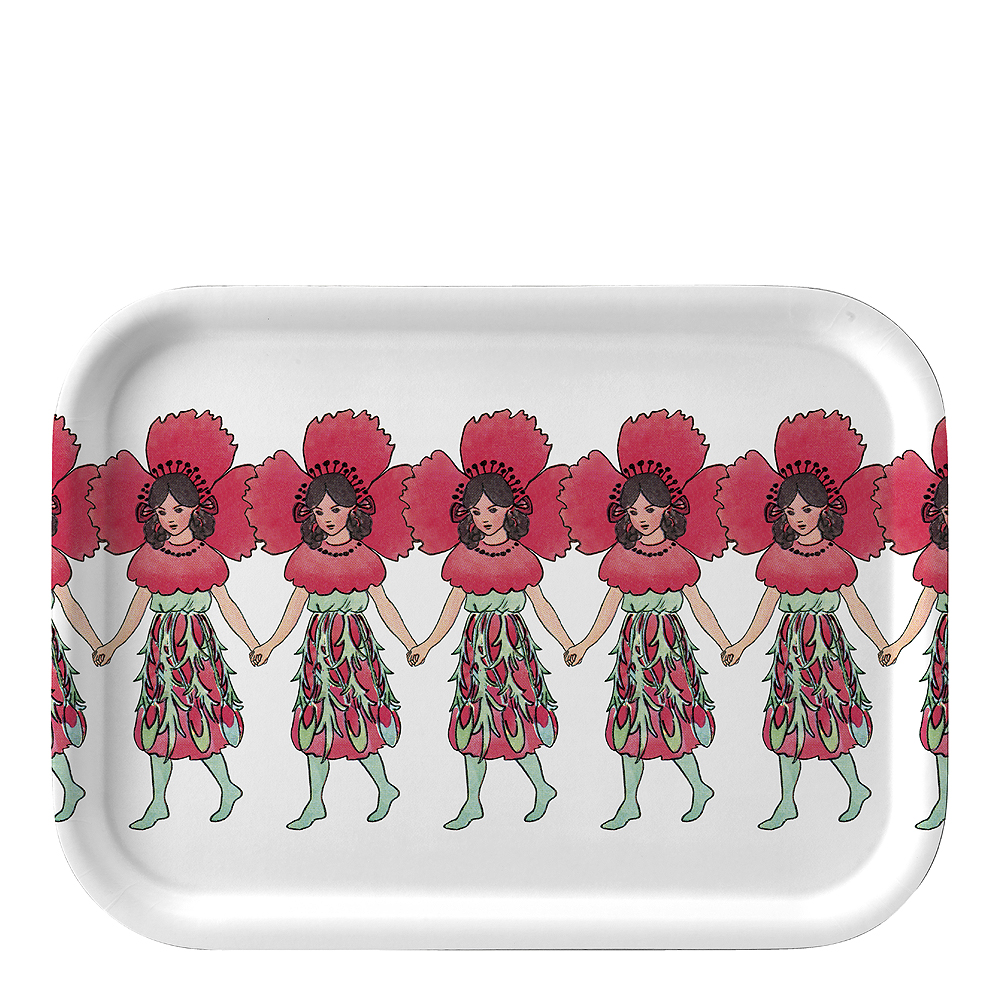 Design House Stockholm - Elsa Beskow Tarjotin 20x27 cm Unikko