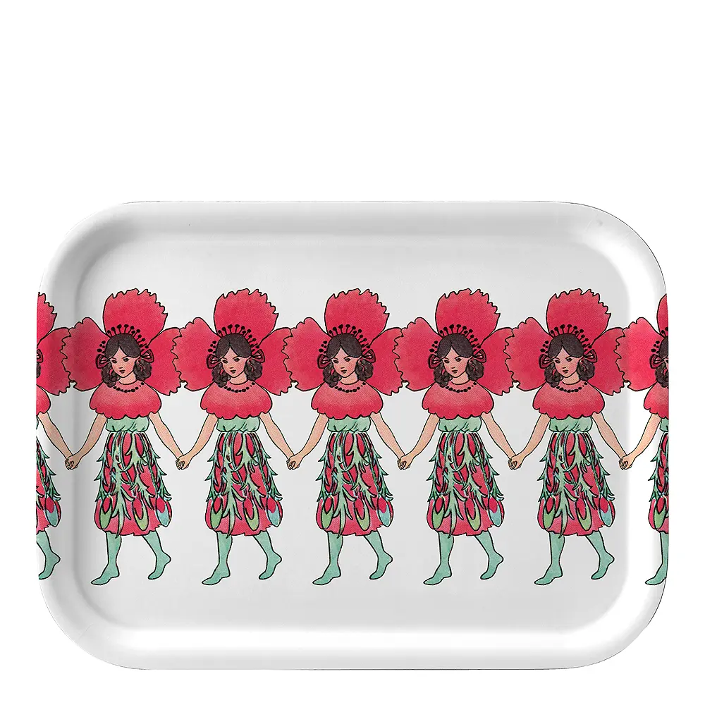 Elsa Beskow Tarjotin 20x27 cm Unikko