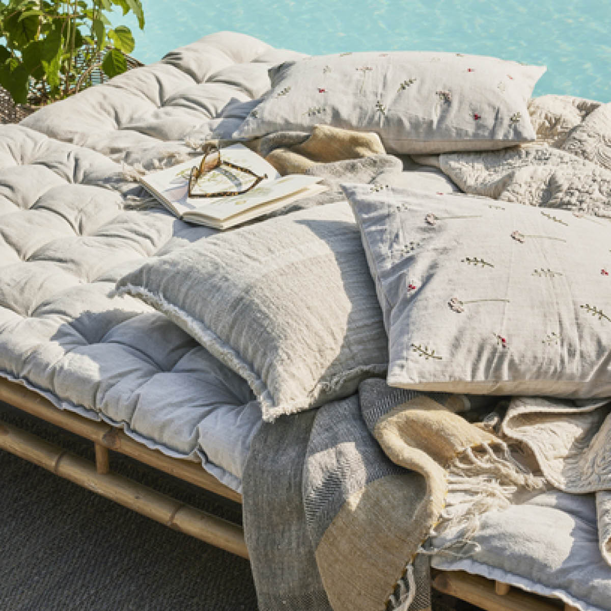 Lene Bjerre Felima madrass 190x7 cm vit