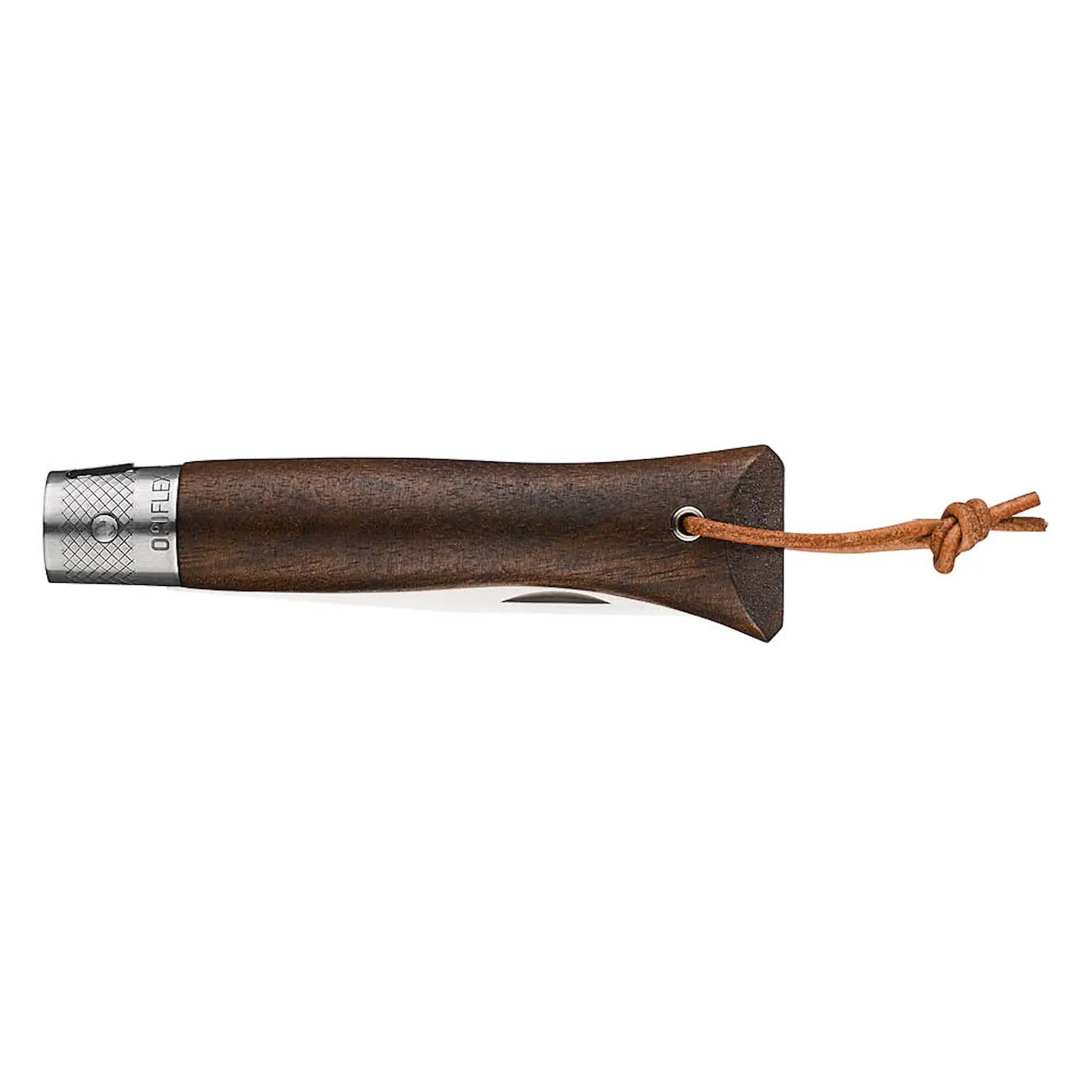 Opinel néo6 Opiflex lommekniv 7 cm svart valnøtt