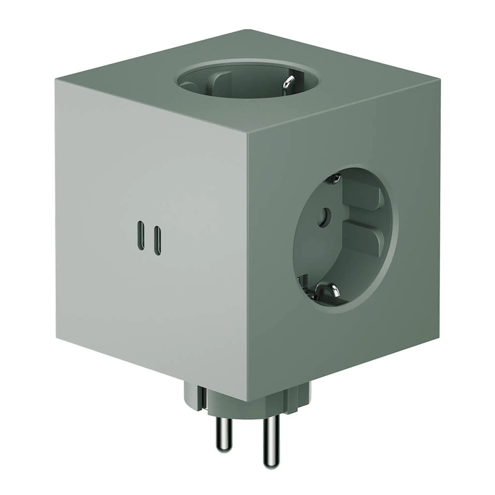 Avolt Square 2 USB-C Monipistorasia 30W Oak Green