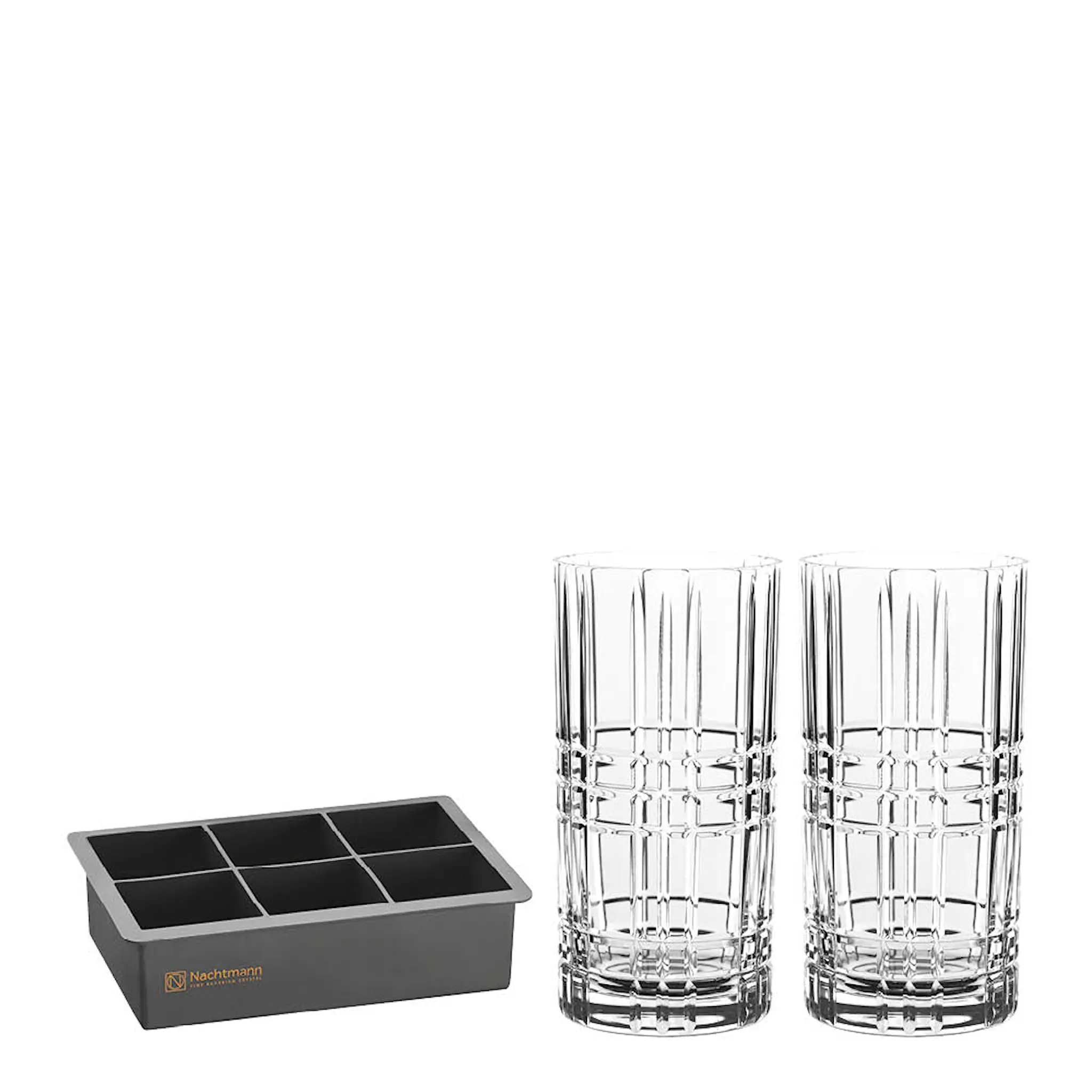 Nachtmann Square longdrinkglas 44,5 cl 3 delar