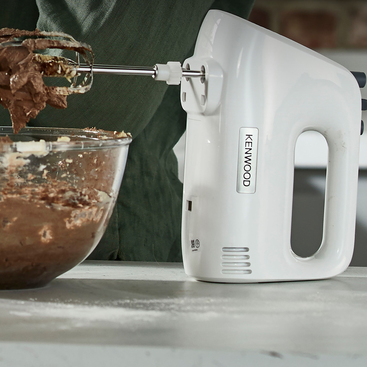 Kenwood Handmix elvisp HMP30.A0WH Vit