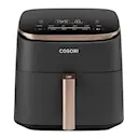 Turbo Blaze airfryer 6 L mörkgrå/roséguld