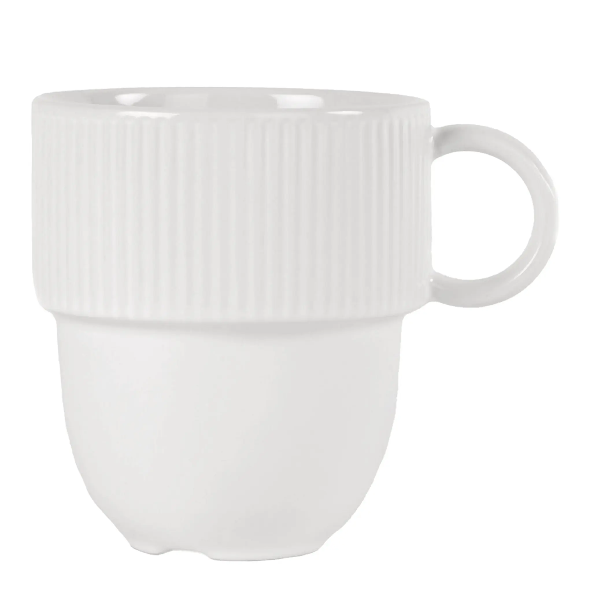 Sagaform Inka kopp med öra 27 cl vit