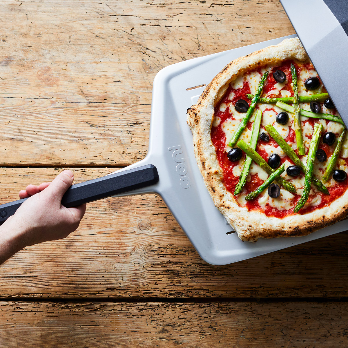 Ooni Pizzaspade flat 70x35,5 cm aluminium