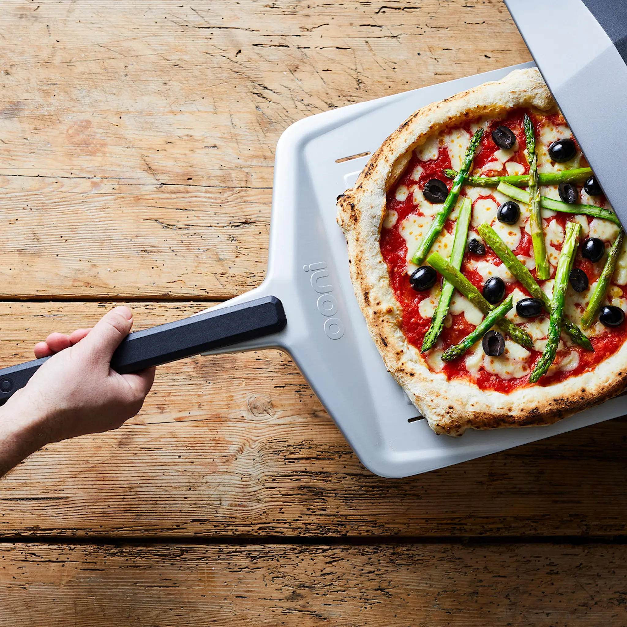 Ooni Pizzaspade flat 70x35,5 cm aluminium