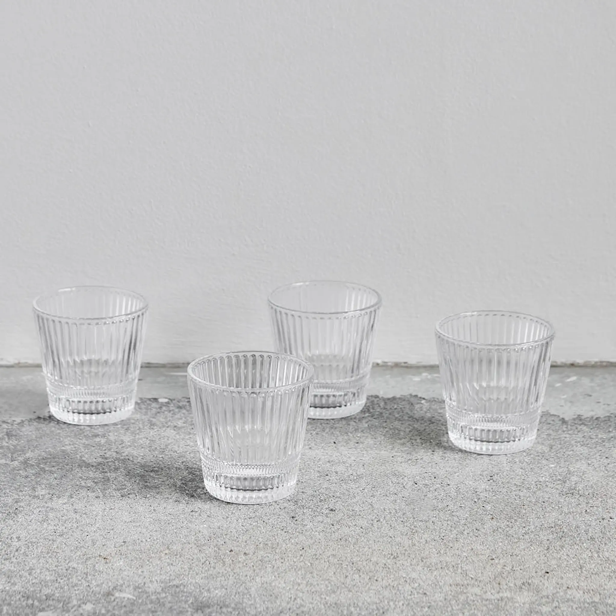 House Doctor Vattenglas 25 cl 4-pack klar