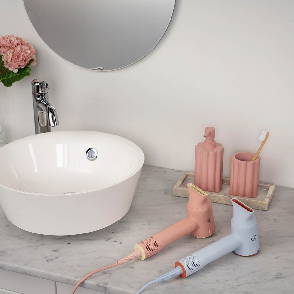 OBH Nordica Blumia hårføner 1300 W Blush