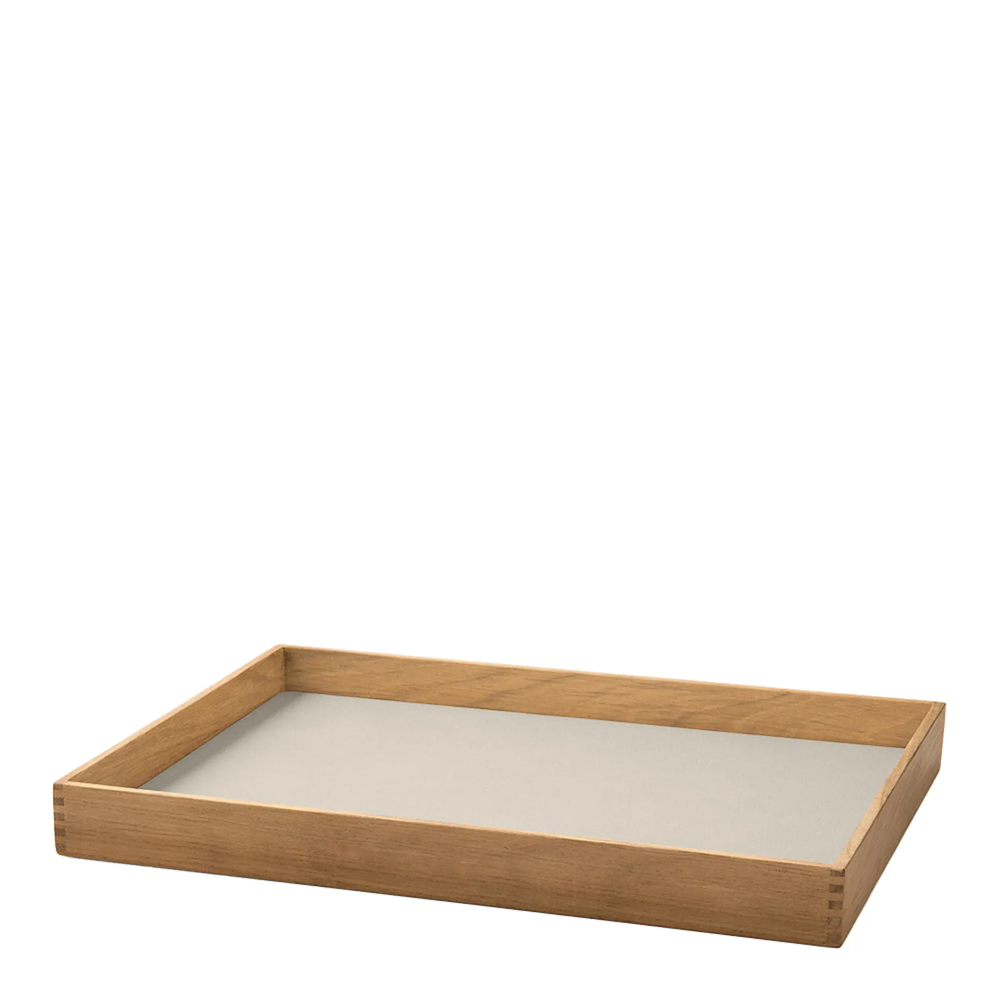 LIND DNA Even teak bricka 27,9x35,9 cm nupo oyster white