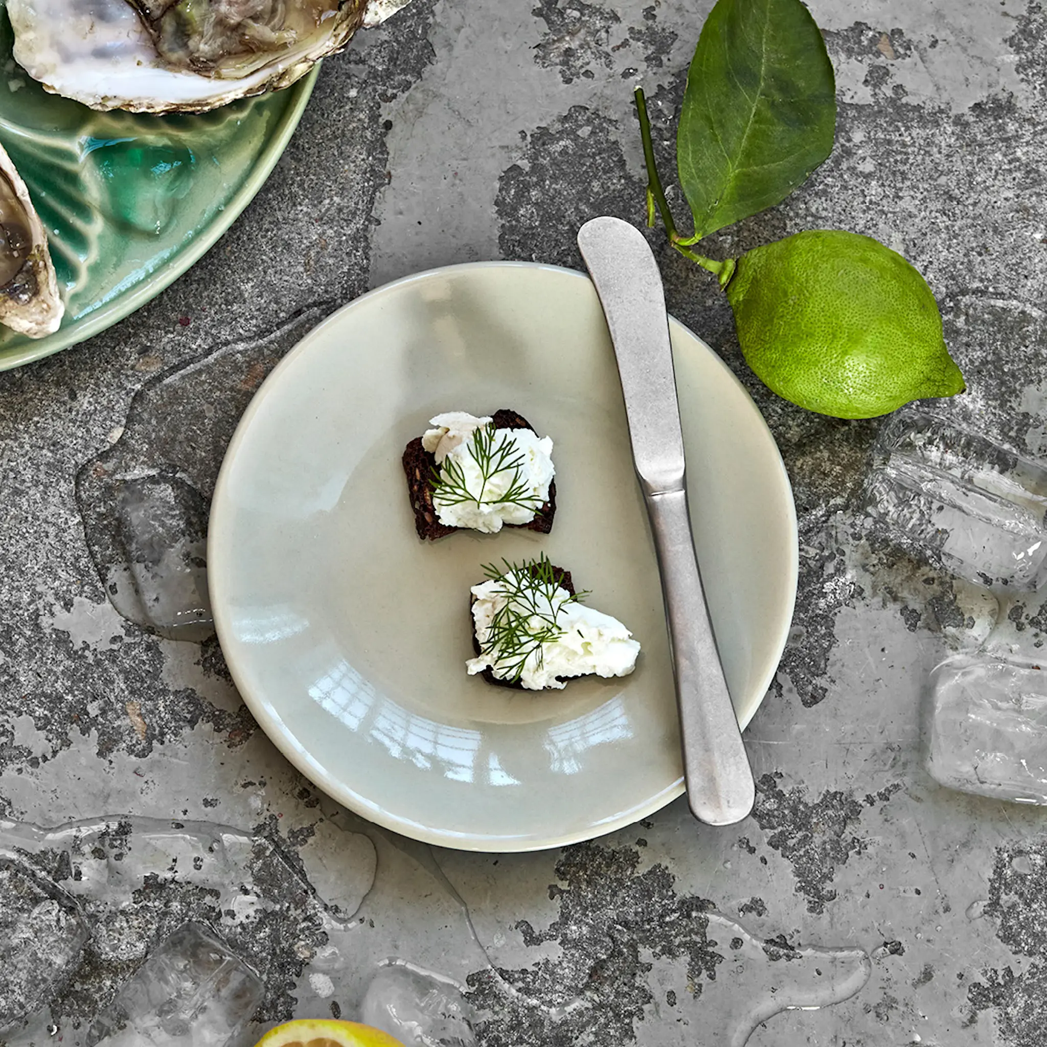 House Doctor Diva assiett 16 cm ljusblå