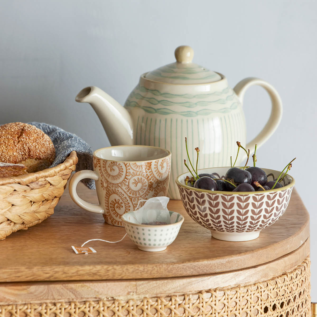 Creative Collection Maple skål 3,5 cl grön