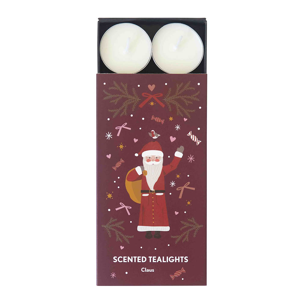 Pluto Claus duftlys 8 stk