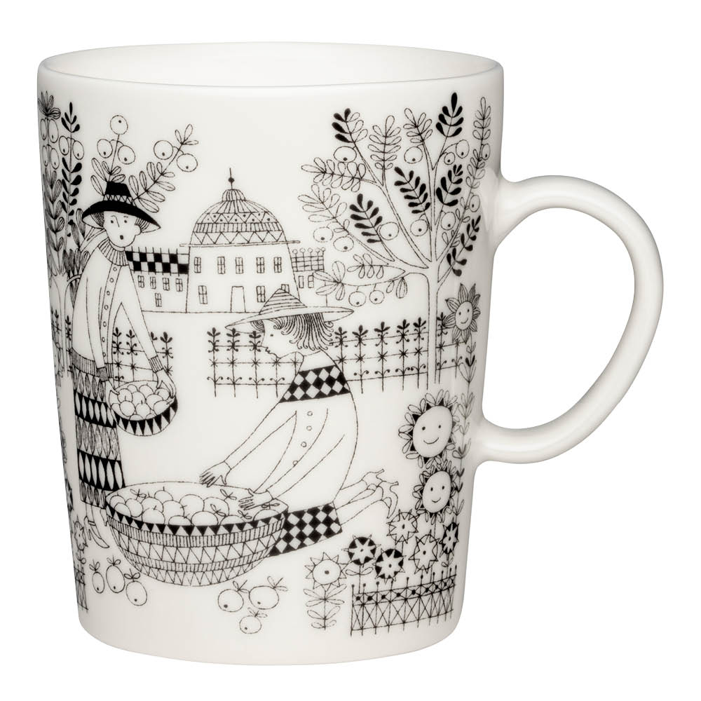 Arabia Emilia krus 50 cl hvit