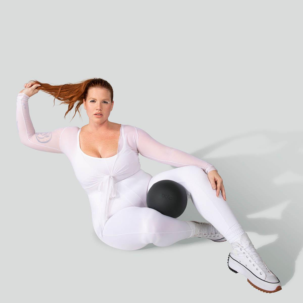 Bala Pilatesball uten vekt 20,3 cm charcoal