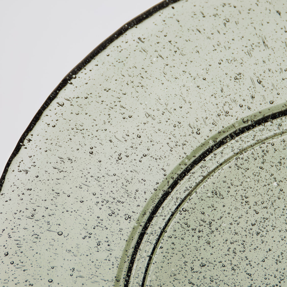 House Doctor Rain Tallrik 27 cm 2-pack Grön