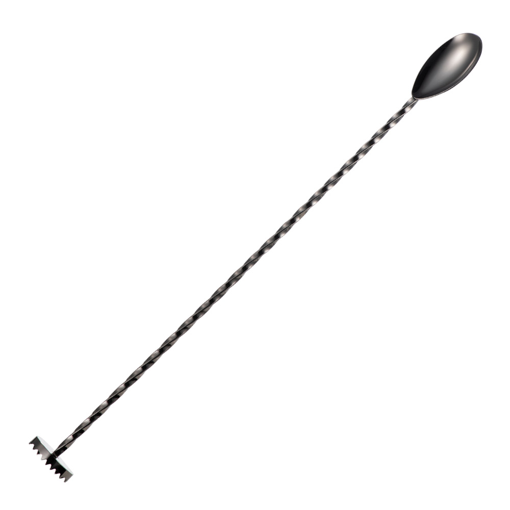 Modern House - Sontell Baarilusikka murskaimella 30 cm Gun Metal