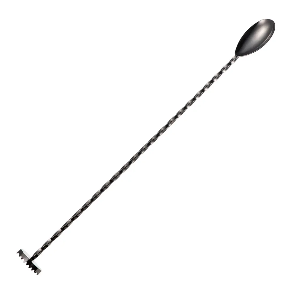 Sontell Baarilusikka murskaimella 30 cm Gun Metal