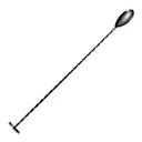 Sontell barsked med muddlare 30 cm Gun metal