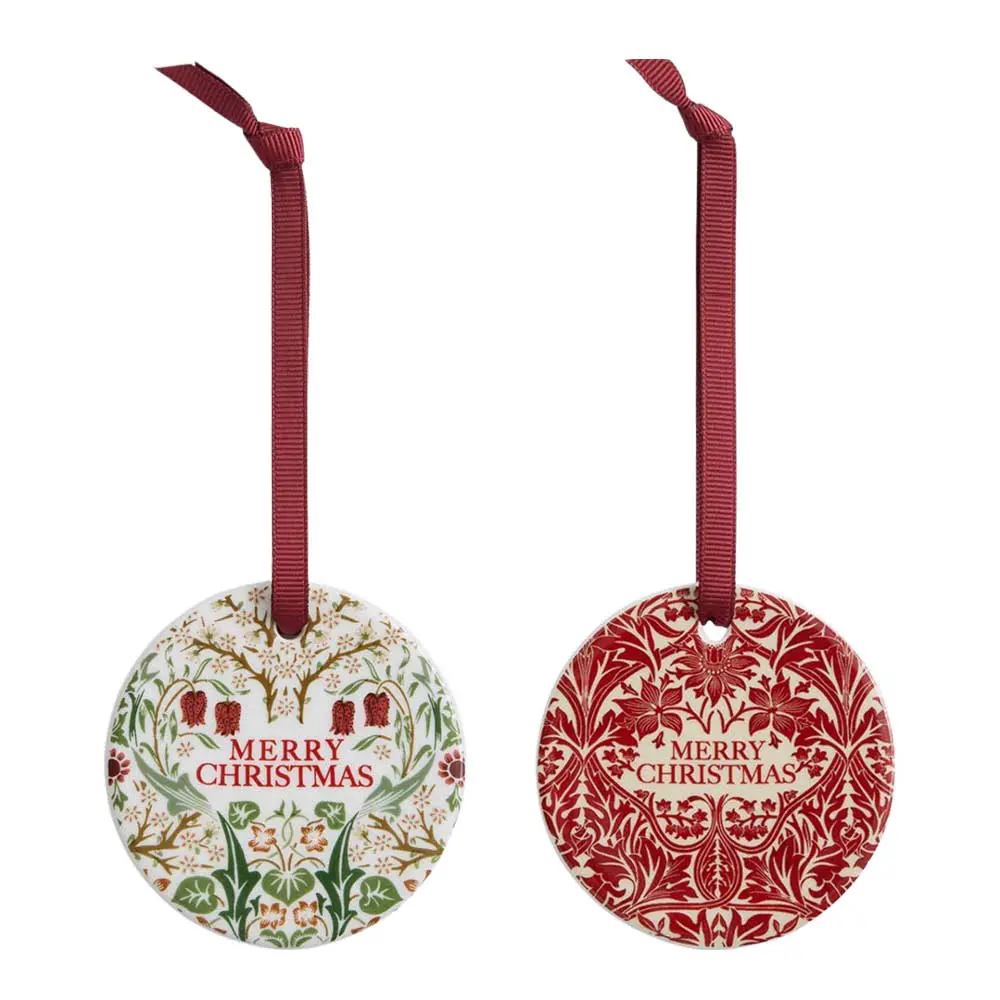 Morris & Co. joulukuusenkoriste 2 kpl Bluebell & Blackthorn