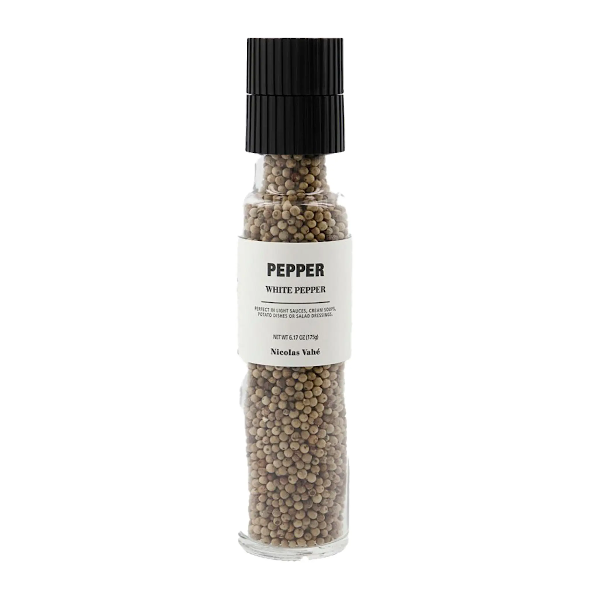 Nicolas Vahé Vit Peppar med kvarn 175 g