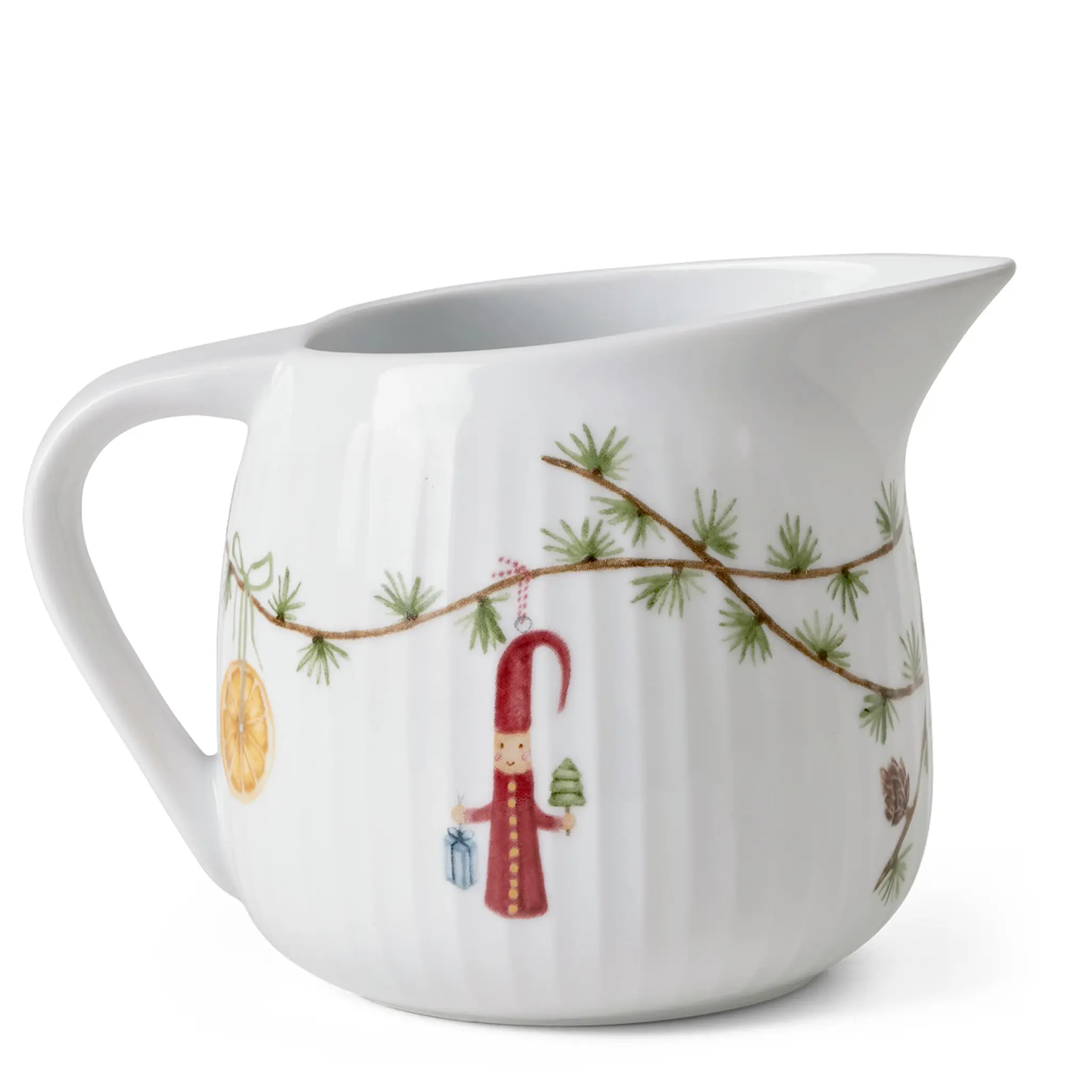 Kähler Hammershøi Christmas såskanna 66 cl vit med dekor